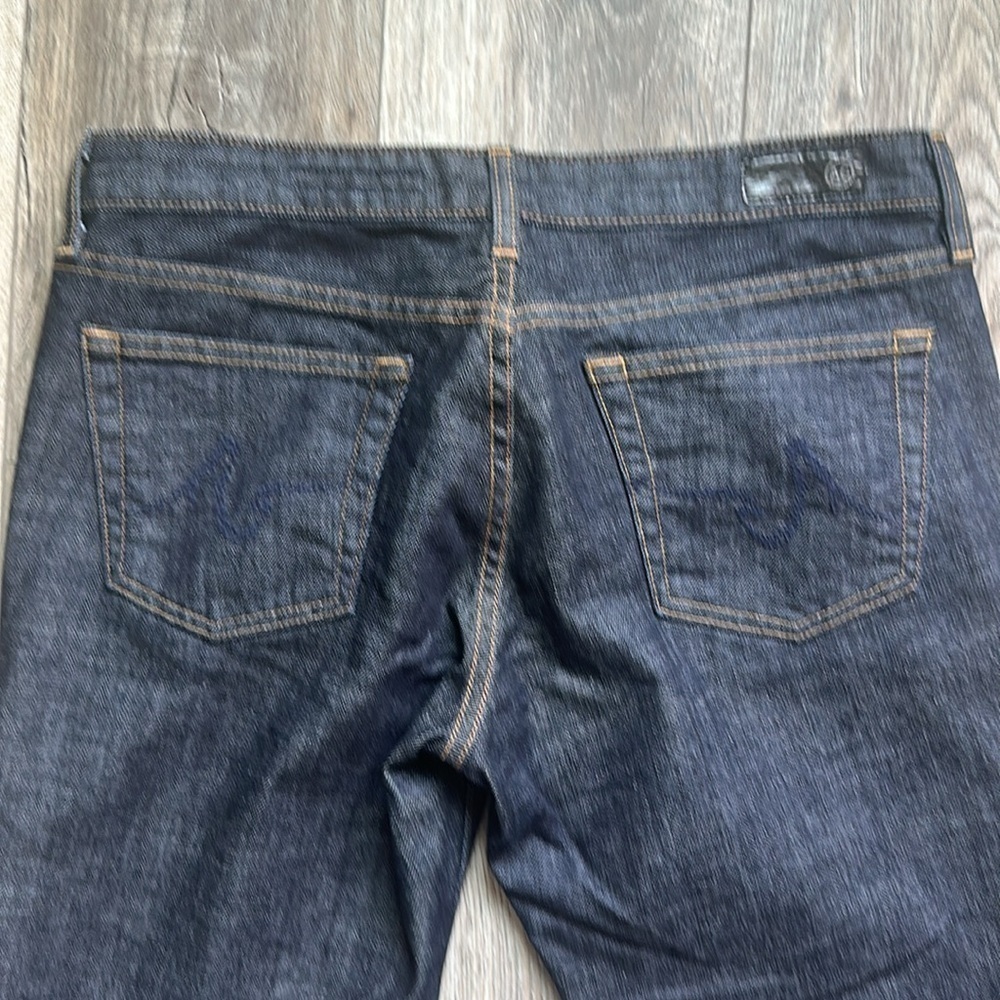 AG jeans dark denim bootcut baddie  31R bootcut style "The Club" - Picture 3 of 9
